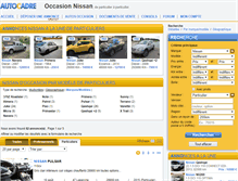 Tablet Screenshot of nissan-particulier.autocadre.com