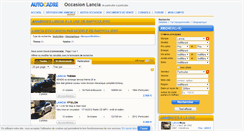 Desktop Screenshot of lancia-particulier.autocadre.com