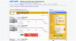 Desktop Screenshot of loire-atlantique.autocadre.com