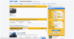 Desktop Screenshot of chrysler-particulier.autocadre.com