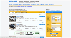 Desktop Screenshot of franche-comte.autocadre.com