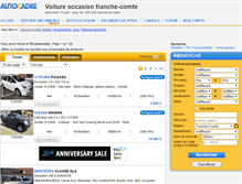 Tablet Screenshot of franche-comte.autocadre.com