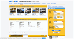Desktop Screenshot of citroen-particulier.autocadre.com