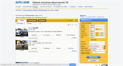 Desktop Screenshot of deux-sevres.autocadre.com