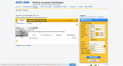 Desktop Screenshot of martinique.autocadre.com