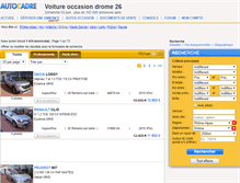 Tablet Screenshot of drome.autocadre.com