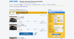 Desktop Screenshot of basse-normandie.autocadre.com