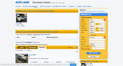 Desktop Screenshot of aixam-particulier.autocadre.com