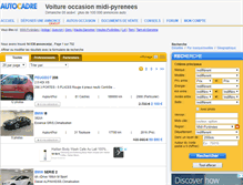 Tablet Screenshot of midi-pyrenees.autocadre.com