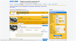 Desktop Screenshot of essonne.autocadre.com