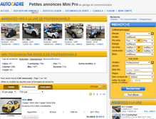 Tablet Screenshot of mini-pro.autocadre.com