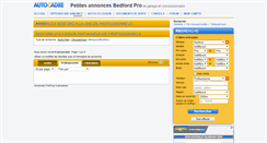 Desktop Screenshot of bedford-pro.autocadre.com