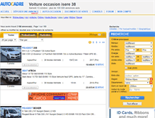 Tablet Screenshot of isere.autocadre.com